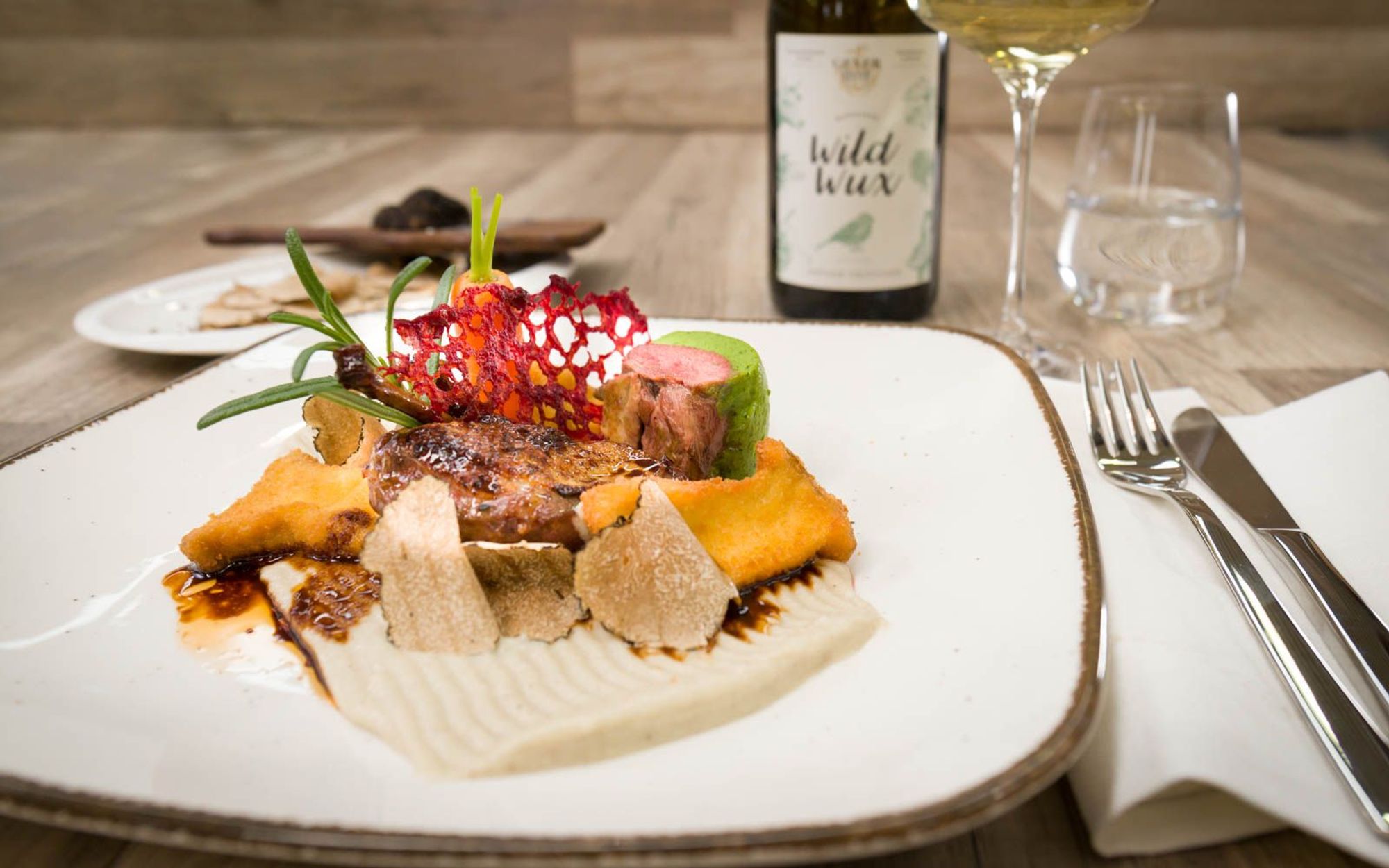 Zweierlei von der Taube | Rezept von 7Hauben