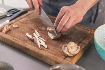 Linsen-Shiitake-Pastete