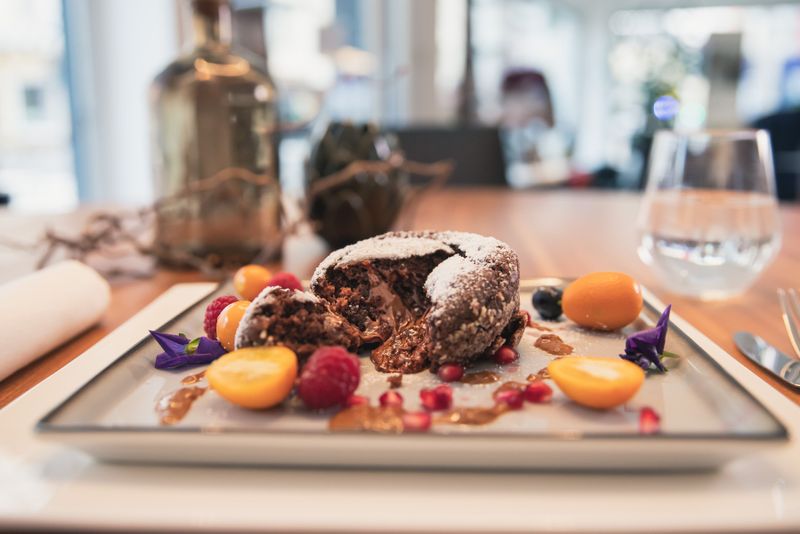 Schokoküchlein mit flüssigem Kern