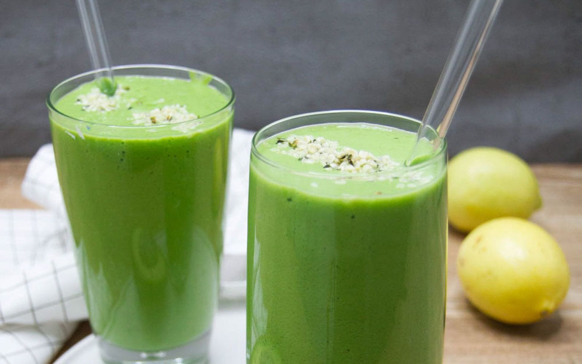 Grüner Power Smoothie | 7Hauben