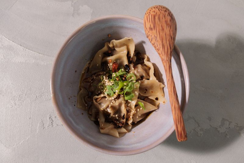 Wan-Tan-Teig zubereiten