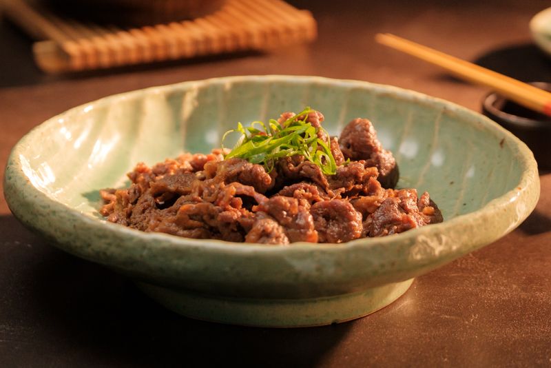 So Bulgogi (Marinierte Rindfleischstreifen)