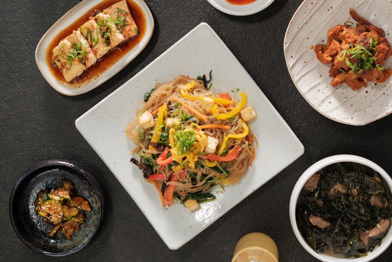 Japchae (Glasnudelsalat)