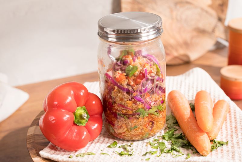 Asiatischer Quinoa-Salat