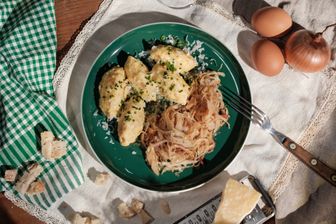 Quarknocken mit Schlomper