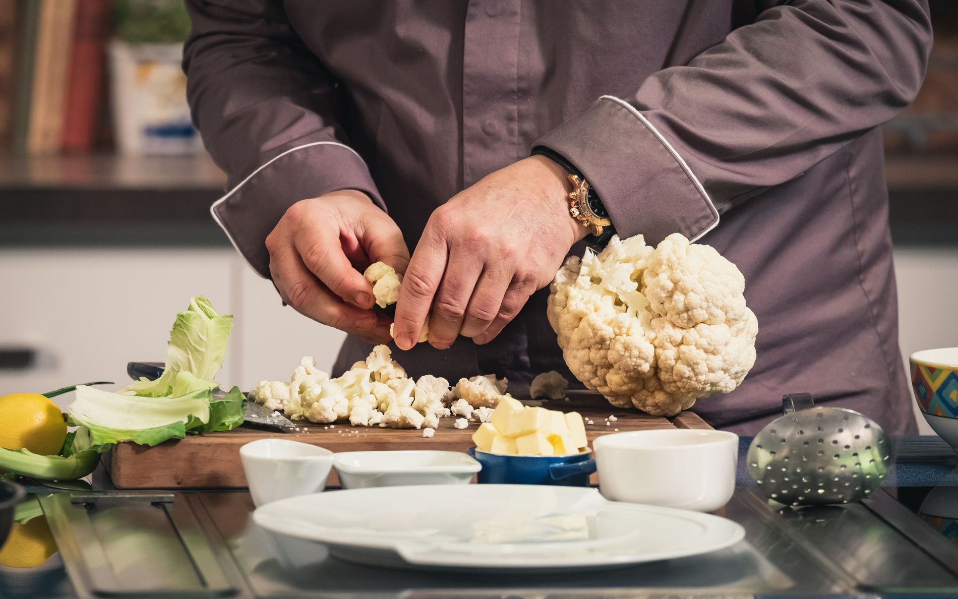 Gebackener Blumenkohl | Rezept von Johann Lafer