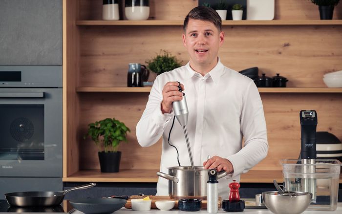 Sous-vide-Garen mit Sternekoch Cornelius Speinle