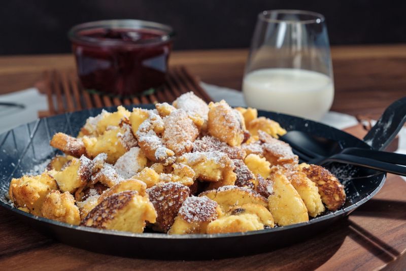 Kaiserschmarrn mit Zwetschgenröster
