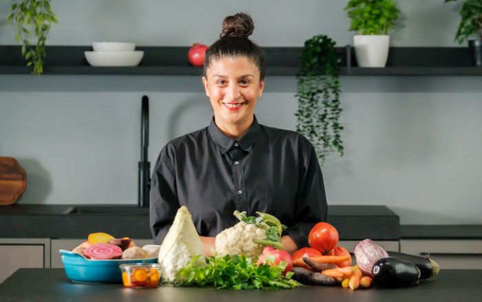 Kreatives Gemüsefest mit 3-Hauben-Köchin Parvin Razavi