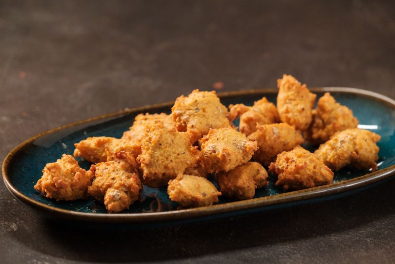 Mung Bhajiya (Linsenbällchen)