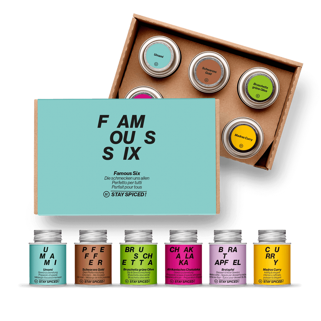 Produkt FAMOUS SIX Gewürze Set 