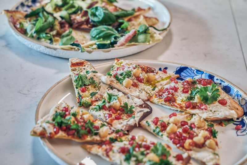 Festlicher Flammkuchen - klassisch und orientalisch